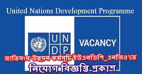 UNDP NGO Job Circular